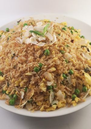 A picture of Thai-ish Fried Rice.