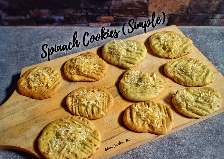 Spinach Cookies (Simple)