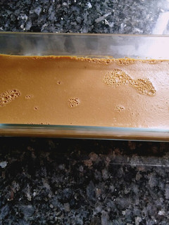Una foto de Flan de café
