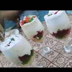A picture of Meetha trifle.