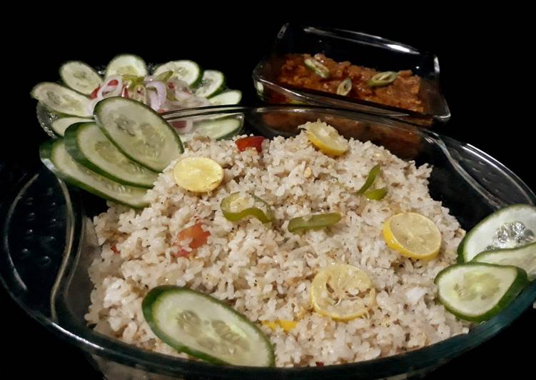 Recipe of Super Quick Homemade Egg fried rice