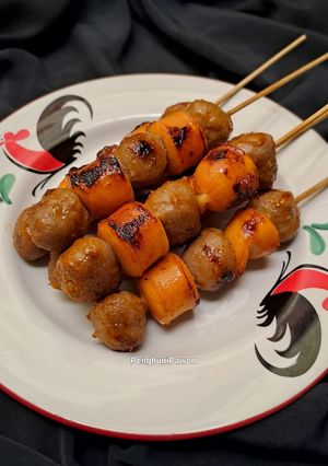 Foto resep Bakso & Sosis Bakar