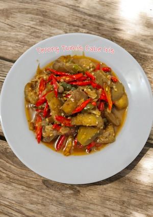 Foto resep Terong Tumis Cabe Iris