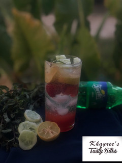 A picture of Strawberry mojito.