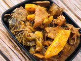 Assorted and Ram meat pepper soup