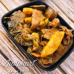 A picture of Assorted and Ram meat pepper soup.