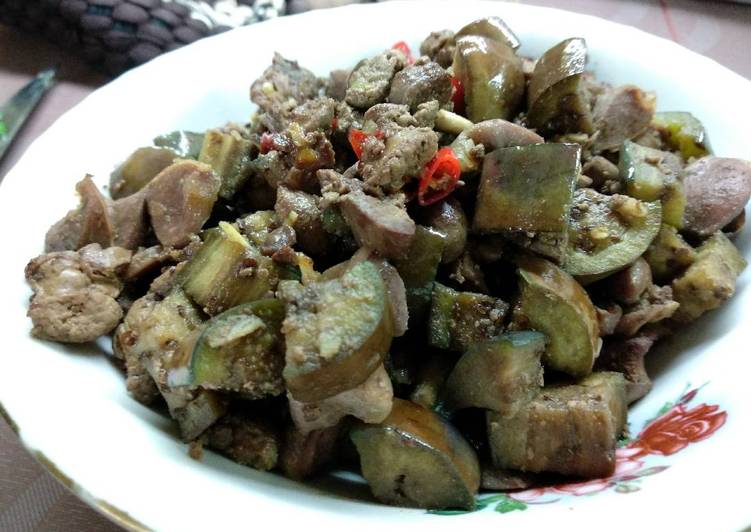 Terong tumis ati ampla