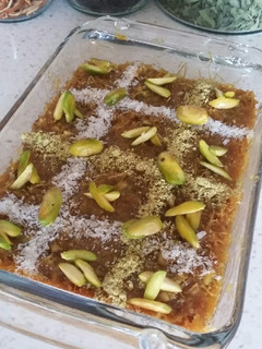 عکسی از دستور باقلوا شعریه