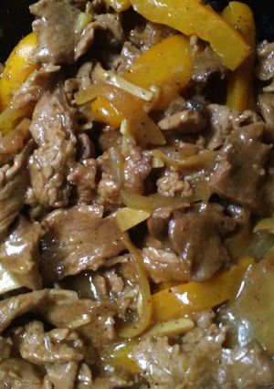 Foto resep Sapi lada hitam simple