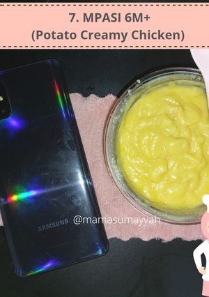 Foto resep 7. MPASI 6M+ (Potato Creamy Chicken)