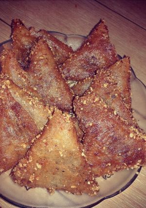 صورة لوصفة صامصة بديول بحشو كاوكاو ونوادكوكو(جوز الهند)