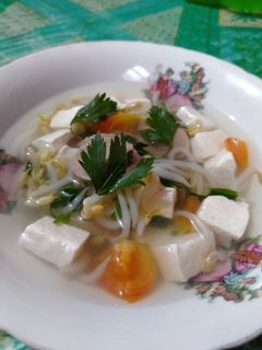 Foto resep 13. Sayur bening toge tahu baso
