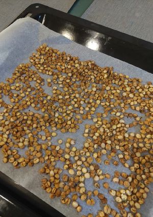 Una foto de Garbanzos crocantes
