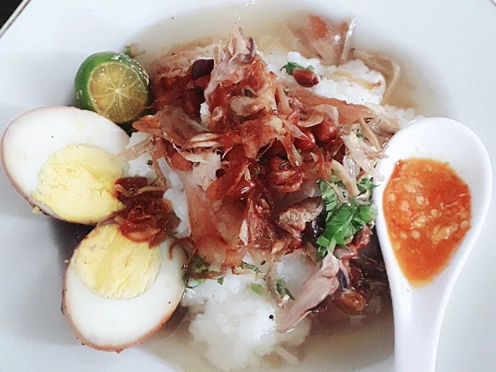 Cara Mudah Membikin Resep Bubur Ayam Kuah Sop (ala Pontianak Kalbar) yang Menggugah Selera Anti Ribet, Lezat