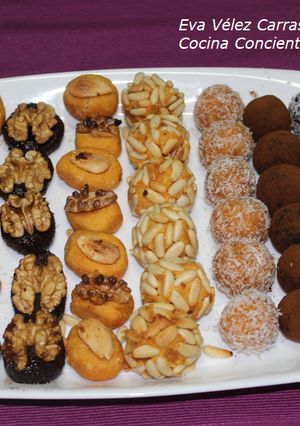Una foto de Panellets (sin azúcar) (Postre típico para el 1 Noviembre)