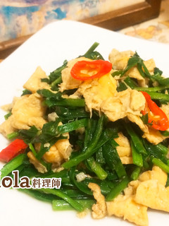 韭菜炒蛋 的食譜成品照片