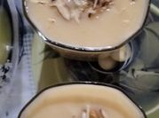 A picture of cold milk drinks
