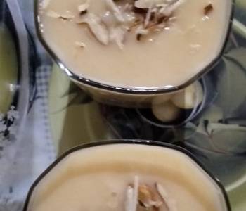 How To Serving Recipe Mango Shake Delicious