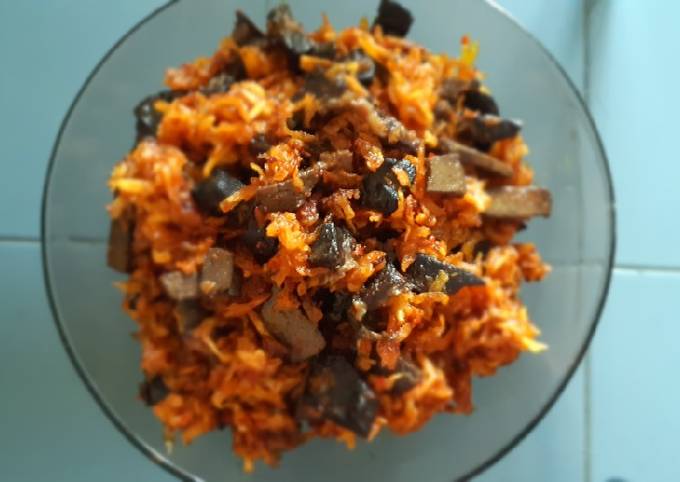 Resep Sambel Goreng Ati+Paru Sapi, Bikin Ngiler