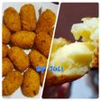 Cheesy Potato Rice Balls