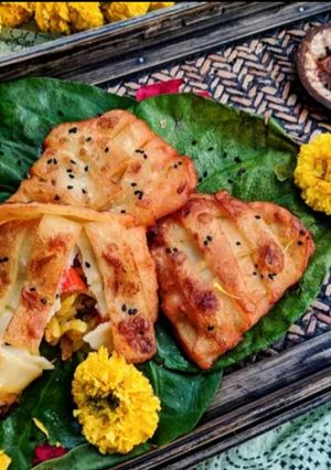 ভেজিটেবল স্টাফড্ নিমকি রেসিপির প্রধান ছবি