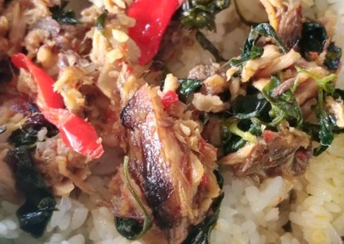 Resep Nasi Bakar Ikan Tongkol Suwir Kemangi Oleh Vivi Cookpad