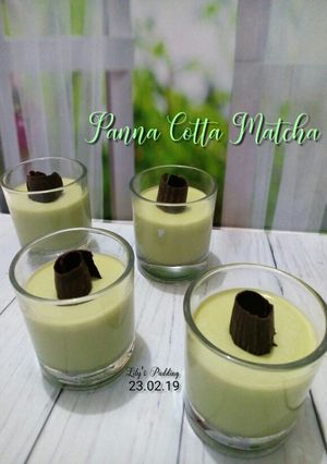 Foto resep 232.Panna Cotta Matcha