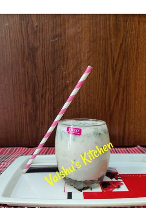 A picture of Masala buttermilk.