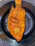 Ikan bumbu opor kuning kering