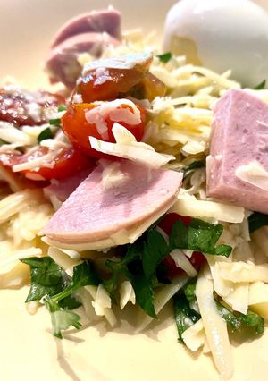 Une photo de La salade mixte d’été