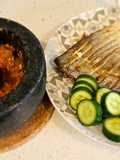 Grilled Fish Air Fryer with Sambal Tomat
