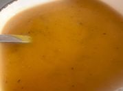 A picture of orange lentils