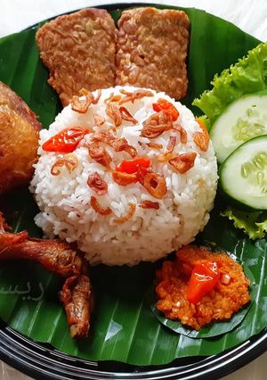 Foto resep Nasi Liwet ricecooker