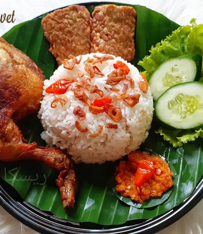Foto resep Nasi Liwet ricecooker