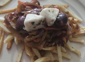 Una foto de Gramajo funghi vegano