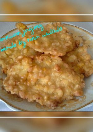 Foto resep Bakwan Jagung crispy, kriuk poollll 😆😋😘