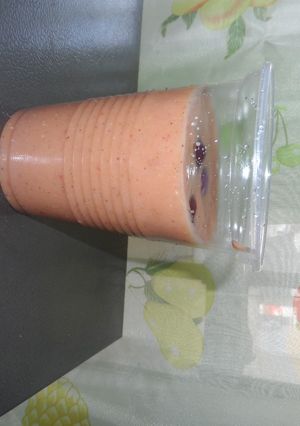 A picture of Banana sensation smoothie.