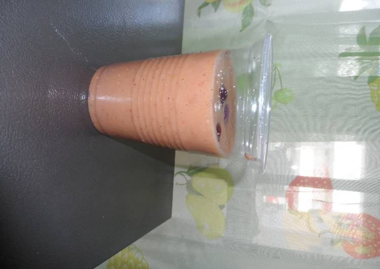 How to Make Homemade Banana sensation smoothie
