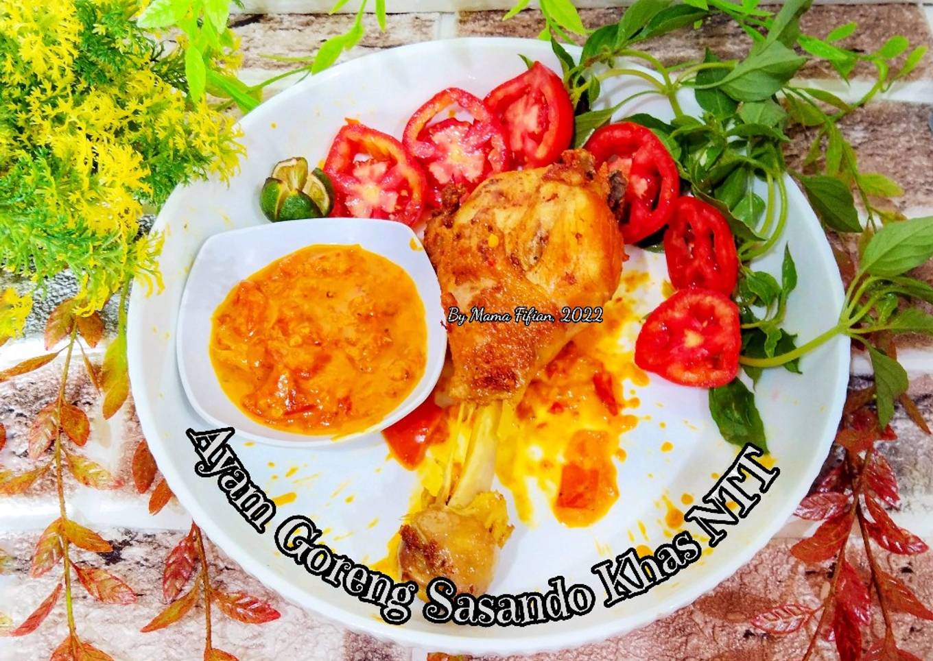 Ayam Goreng Sasando Khas NTT