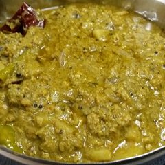 Green Masala Chicken Mince Curry A picture of Green Masala Chicken Mince Curry.