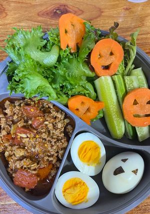 รูปของ น้ำพริกหมูฮาโลวีน🎃