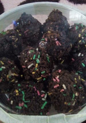 Foto resep Bola Coklat Rambutan (Cuman 3 bahan)