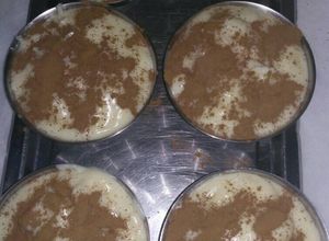 Una foto de Crema "natilla" con canela