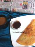 Moong dal chilla