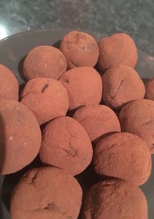 Csoki trüffle recept fotója