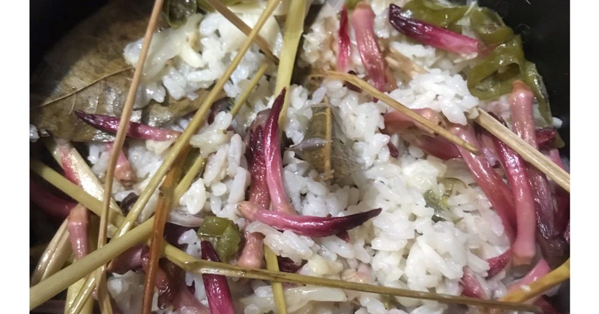 Nasi Liwet Kecombrang Merah