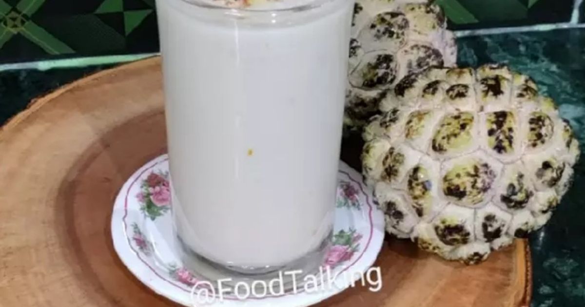 Sitaphal Lassi/Custard Apple Lassi Recipe by Dr.Madhumita Mishra - Cookpad
