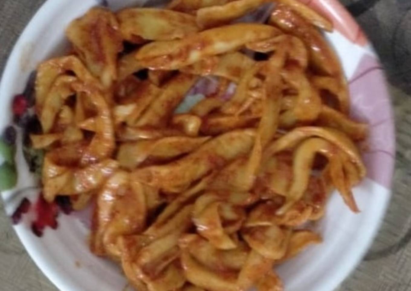 Asafoetida Mango Pickle/Hing wala aam ka achar