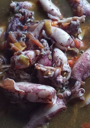 Foto resep Cumi bumbu sambel