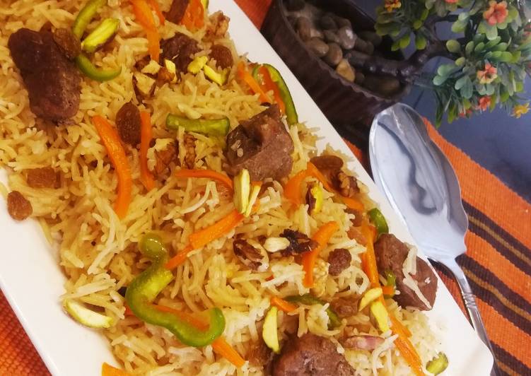 Simple Way to Make Favorite Afghani Pulao